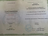 Сертификаты Ермолаева Ирина Юрьевна 1
