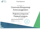 Сертификаты Семенов Владимир Александрович 7